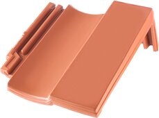 Karat® XXL - Pent roof tile Red | Image product range