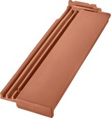 Level RS® - 1/2 Ridge connection tile Sinter red | Image product range