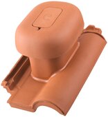 Monaco - Ceramic sanitary ventilator, Ø 125 Natural red | Image product range | © © ERLUS AG 2021