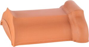 Ridge end tile no. 6 Lü Natural red | Image product range