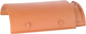 Ridge compensation tile no. 15 Natural red | Image product range | © © ERLUS AG 2021