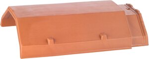Ridge tile no. 17 Red | Image product range | © © ERLUS AG 2021
