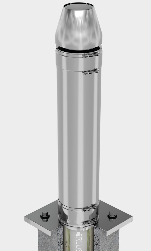 ACEV, ERLUS Schornsteinverlängerung ACEV - Rendering | © ERLUS AG 2018