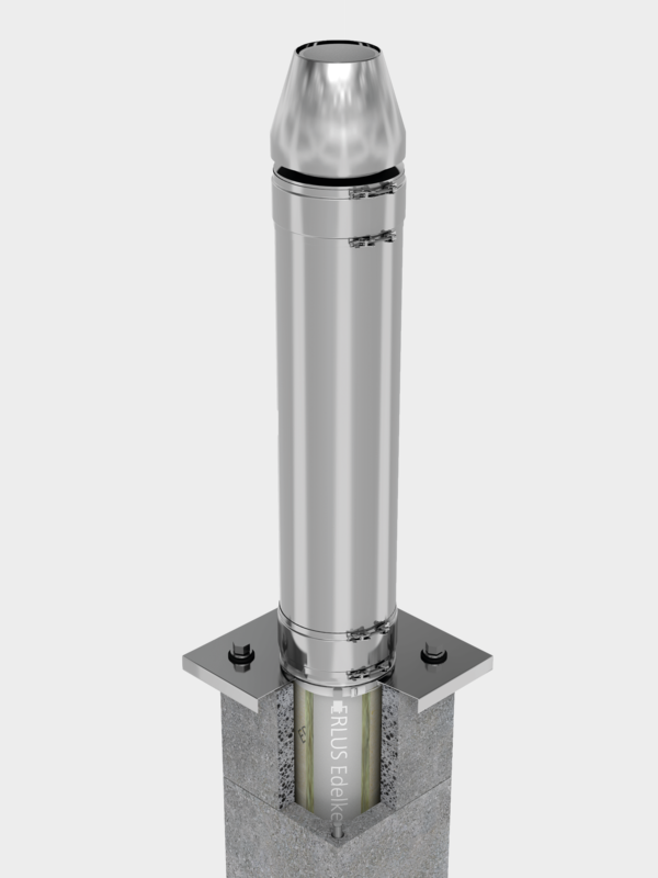 ACEV, ERLUS Schornsteinverlängerung ACEV - Rendering | © ERLUS AG 2018